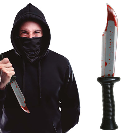 Halloween Fake-Messer 34cm