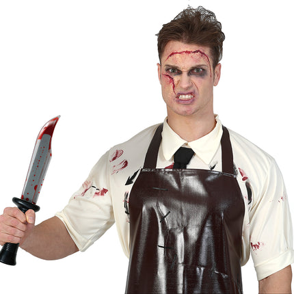 Halloween Fake-Messer 34cm