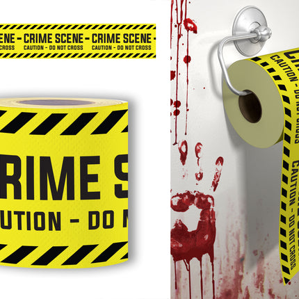 Halloween Toilettenpapier Crime Scene 2pcs