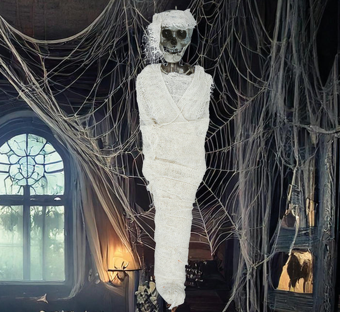 Halloween Puppe Mumie 40cm