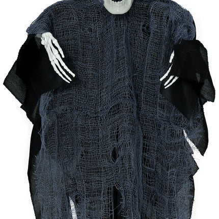 Halloween Puppe Skelett mit Tunika 40cm