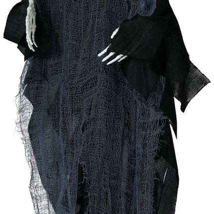 Halloween Puppe Skelett mit Tunika 40cm