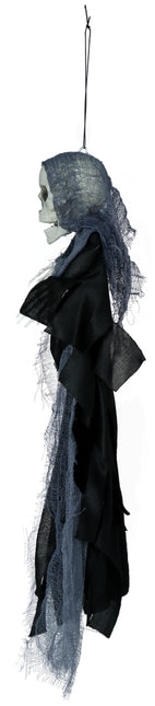 Halloween Puppe Skelett mit Tunika 40cm