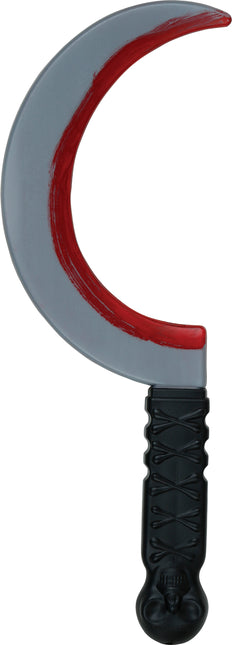 Halloween Fake Messer Halbmond 35cm