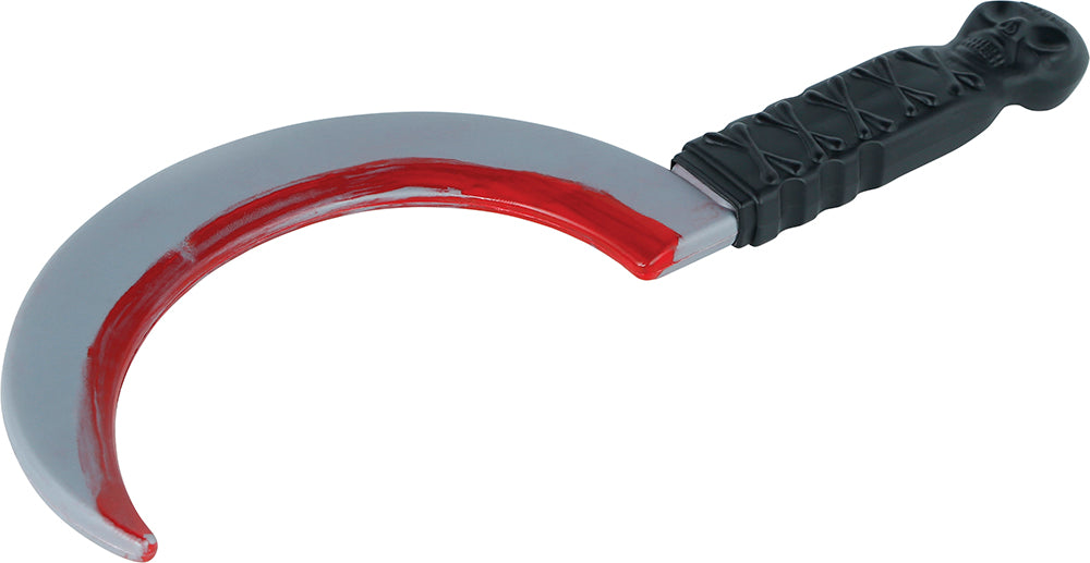 Halloween Fake Messer Halbmond 35cm