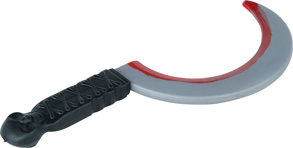 Halloween Fake Messer Halbmond 35cm
