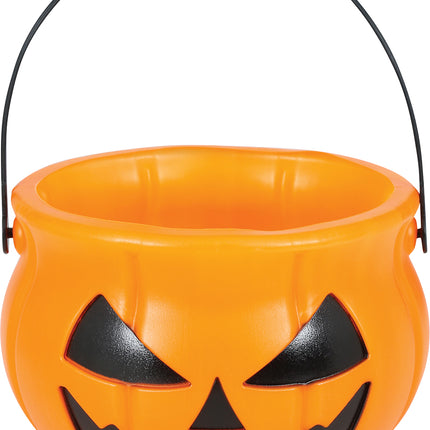 Halloween Eimer Kürbis 11cm