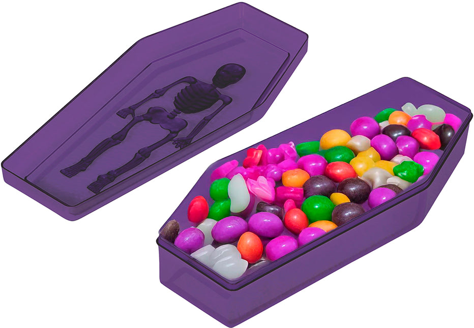Halloween Süßigkeiten Schüssel Lila 19cm