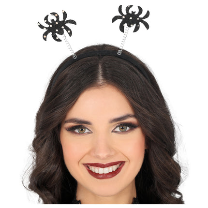 Schwarze Haarbandspinnen