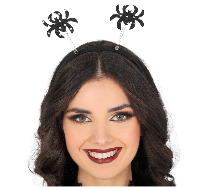 Schwarze Haarbandspinnen