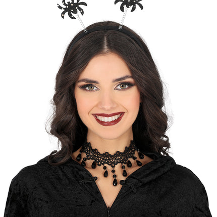 Schwarze Haarbandspinnen