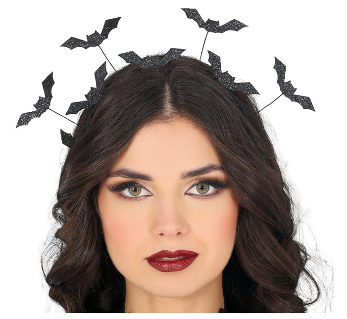 Halloween Haarband Schwarze Fledermäuse