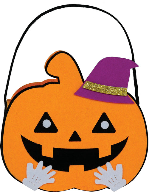 Halloween Korb Kürbis 16cm