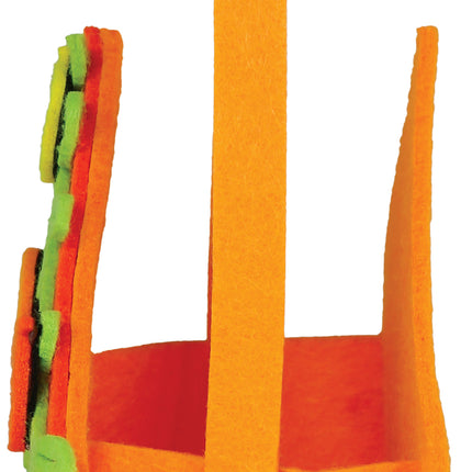 Halloween Korb Hexenhaus 14cm