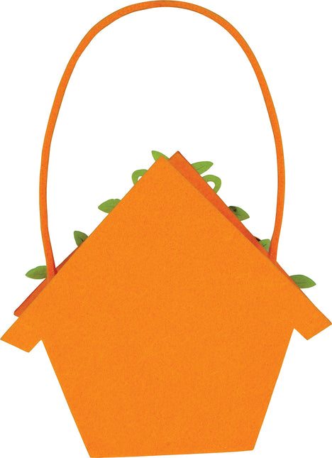 Halloween Korb Hexenhaus 14cm