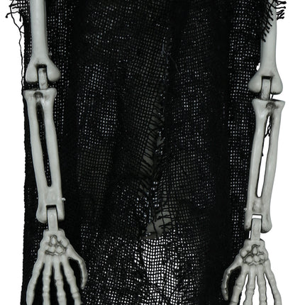 Halloween Skelett mit Hut 47cm