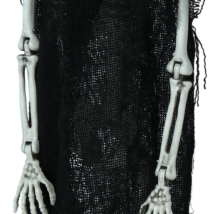 Halloween Skelett mit Hut 47cm