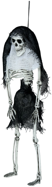 Halloween Skelett mit Kapuze 45cm