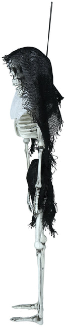 Halloween Skelett mit Kapuze 45cm