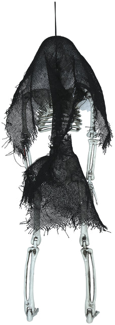 Halloween Skelett mit Kapuze 45cm