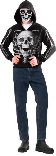 Halloween Pullover Skelett