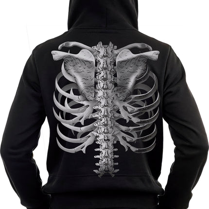 Halloween Pullover Skelett
