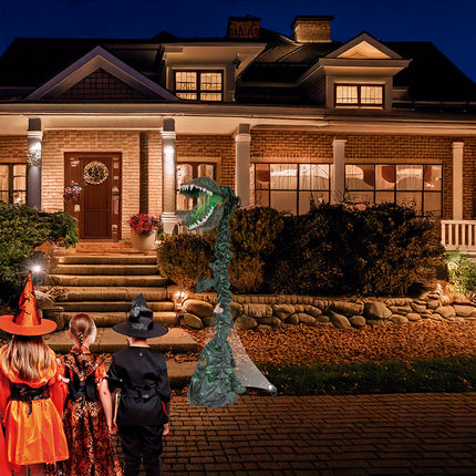 Halloween-Pflanzenattrappe fleischfressend mit Licht, Ton und Bewegung