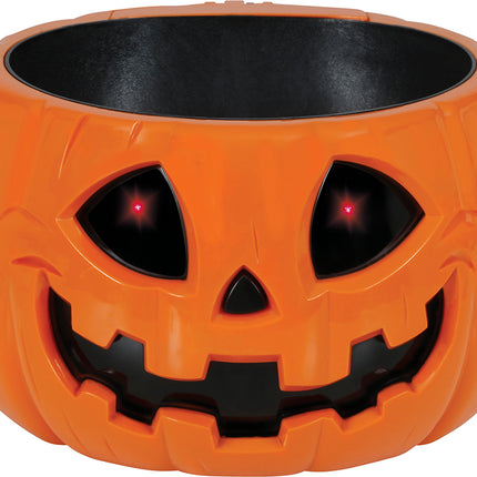 Halloween Schale Kürbis Licht, Ton und Bewegung 15cm