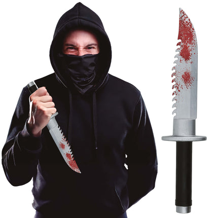 Halloween Fake Machete blutig 33cm