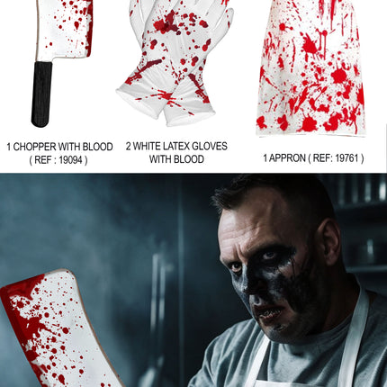 Halloween Accessoire Set 3 Stück