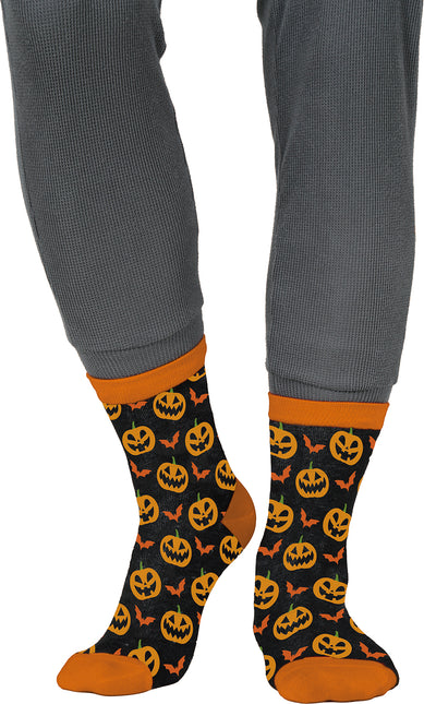 Halloween Socken Kürbis