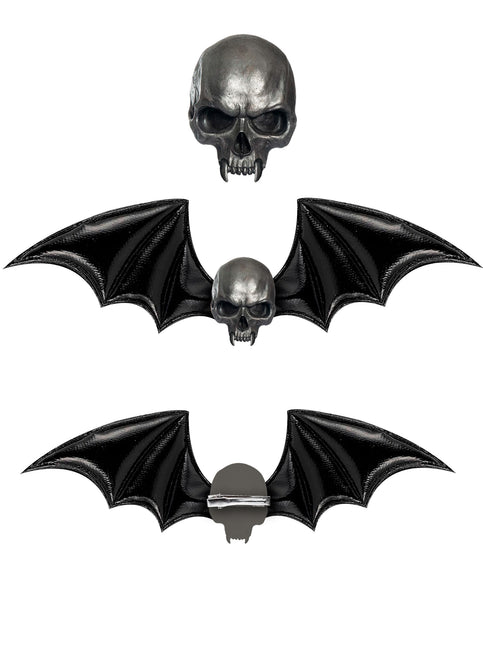 Fledermaus Haarspange 13cm