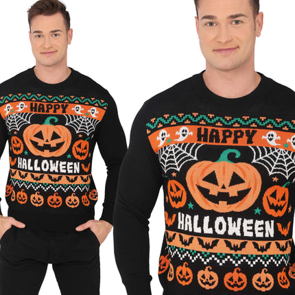 Halloween Pullover Kürbis
