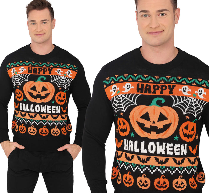 Halloween Pullover Kürbis