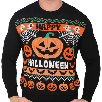 Halloween Pullover Kürbis