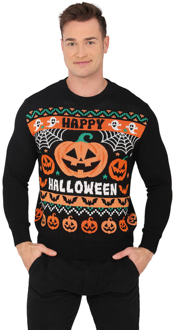 Halloween Pullover Kürbis