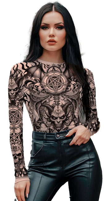 Nacktes Shirt Tattoo