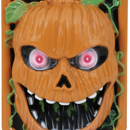 Halloween Türklingel Kürbis mit Licht, Ton und Bewegung
