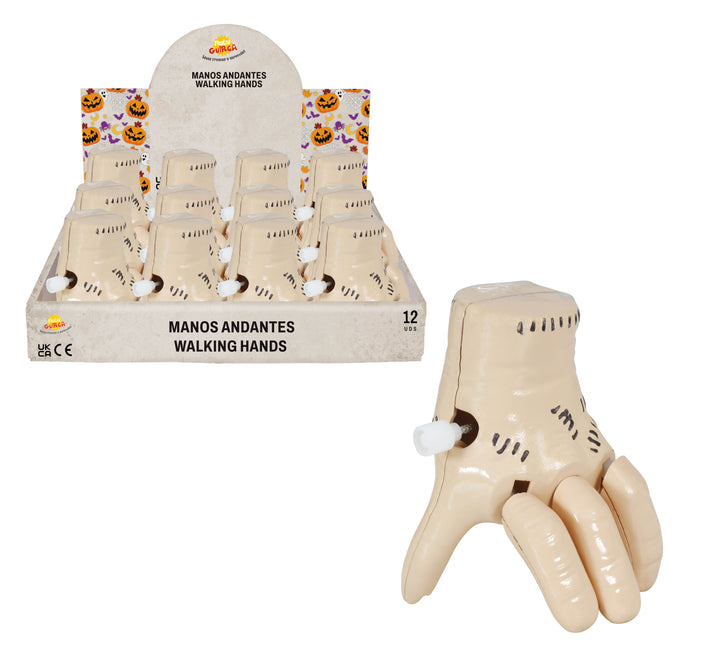 Halloween Falsche Hand 8cm 12Stk