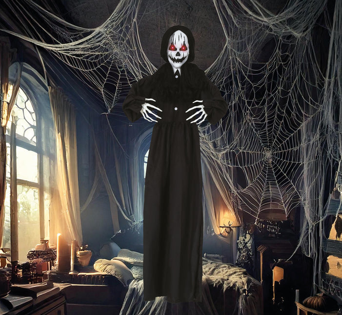 Halloween Puppe mit Licht und Sound 1,5m