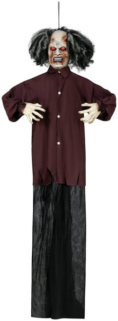 Halloween-Puppe Zombie mit Licht, Ton und Bewegung 1,8 m