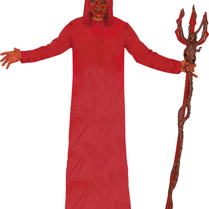 Rotes Kapuzenkleid