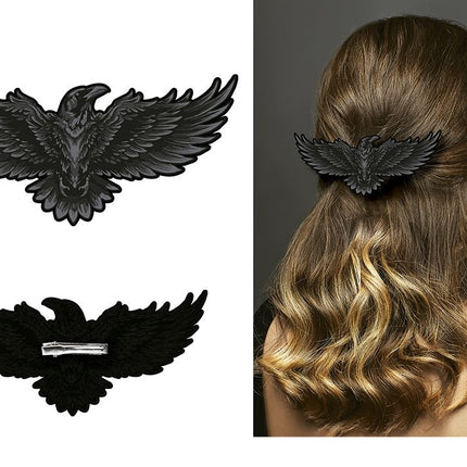 Halloween Haarclip Raaf