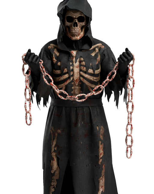 Halloween-Kette „Knochen“, 1 m