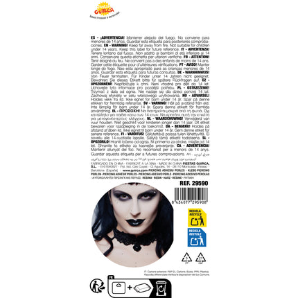 Silbernes Piercing-Imitat