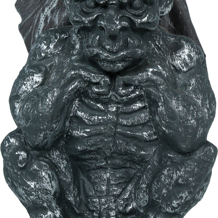 Graue Wasserspeierfigur, 30 cm