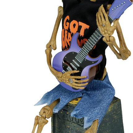 Halloween-Skelett-Gitarre 30 cm