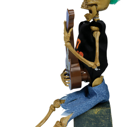 Halloween-Skelett-Gitarre 30 cm