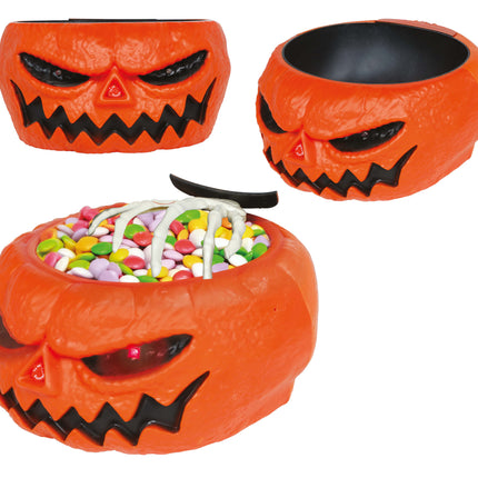Halloween-Schale „Kürbis“, 25 cm