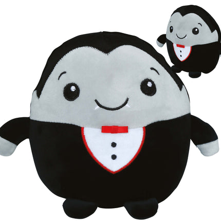 Halloween-Kuscheltier: Grauer Vampir